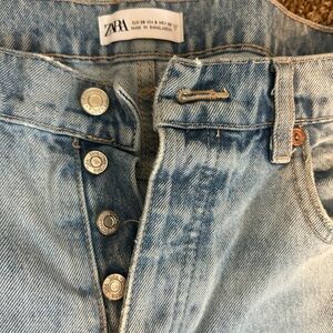 Zara Light Blue Denim Jeans
